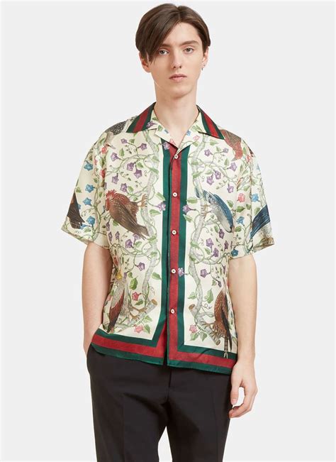 gucci bowling shirts for men